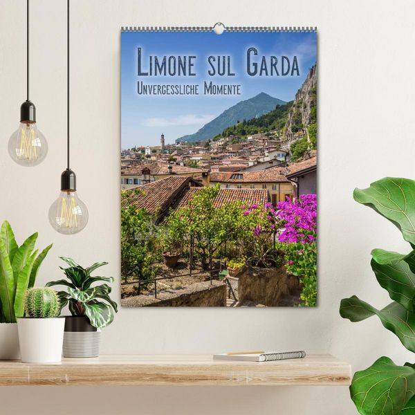 Produktbild: LIMONE SUL GARDA Unvergessliche Momente (Wandkalender 2026 DIN A2 hoch), CALVENDO Monatskalender