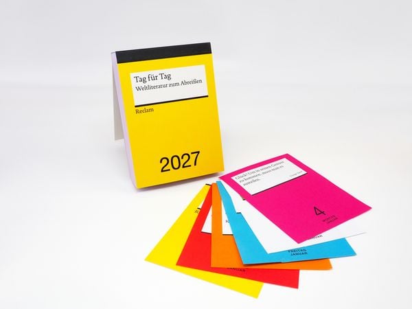 Produktbild: Tag f&uuml;r Tag. Weltliteratur zum Abrei&szlig;en 2027