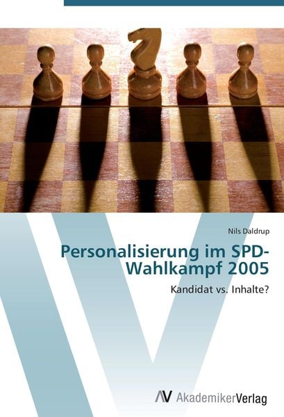 Produktbild: Personalisierung im SPD-Wahlkampf 2005