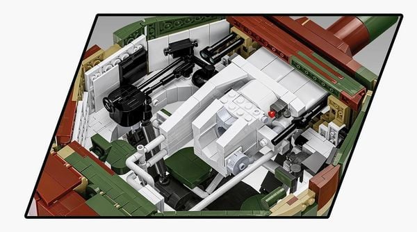 Produktbild: COBI Historical Collection 2807 - Executive Edition, PzKpfW VI Tiger Ausf. E, Bausatz 1:12, 8000 Klemmbausteine