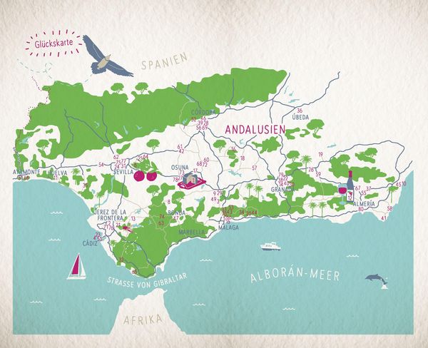 Produktbild: Gl&uuml;cksorte in Andalusien