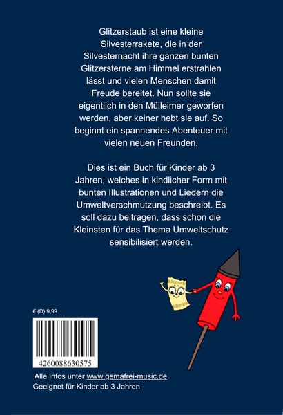 Produktbild: Die Abenteuer der kleinen Rakete Glitzerstaub