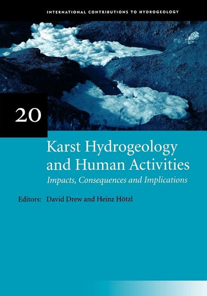 Produktbild: Karst Hydrogeology and Human Activities