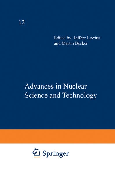 Produktbild: Advances in Nuclear Science and Technology