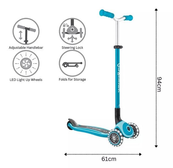 Produktbild: GLOBBER MASTER LIGHTS blau
