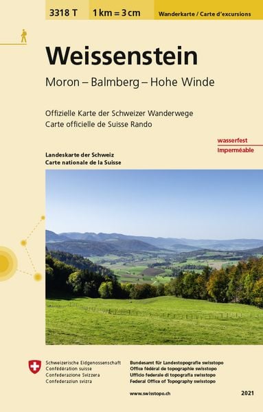 Swisstopo 1 : 33 333 Weissenstein, Sonstige von Bundesamt für Landestopografie swisstopo, Swisstopo, 9783302333182