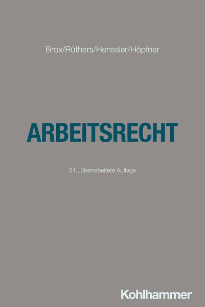 Produktbild: Arbeitsrecht