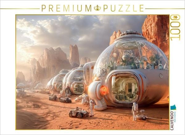 Produktbild: CALVENDO Puzzle Science-Fiction-Expeditionen | 1000 Teile Lege-Gr&ouml;&szlig;e 64x48cm Foto-Puzzle f&uuml;r gl&uuml;ckliche Stunden