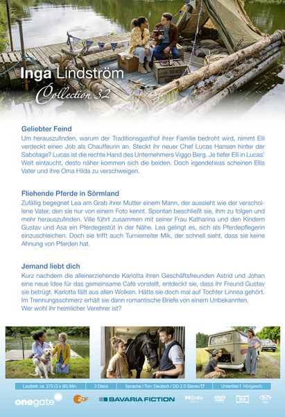 Produktbild: Inga Lindstr&ouml;m Collection 32 [3 DVDs]