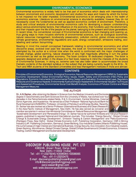 Produktbild: Environmental Economics