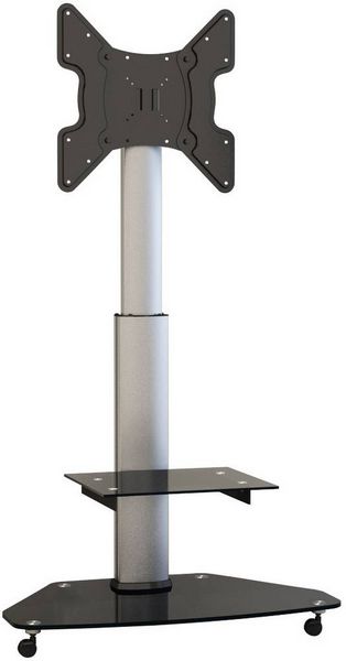 Produktbild: SpeaKa Professional SP-TVRW-01 TV-Rollwagen 81,3 cm (32") - 139,7 cm (55") Neigbar, H&ouml;henverstellbar