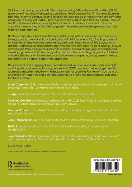 Produktbild: Engaging Learners with Complex Learning Difficulties and Disabilities