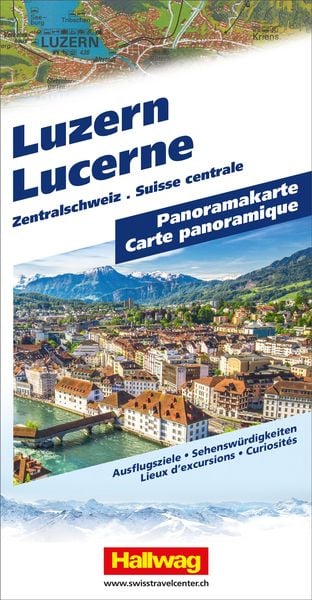 Hallwag Panoramakarte Luzern, Sonstige von , Hallwag, 9783828310834