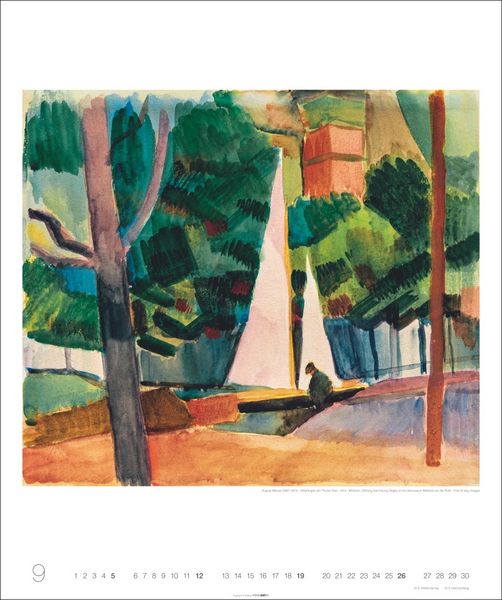 Produktbild: August Macke Edition Kalender 2027
