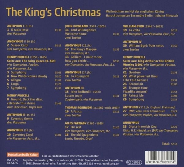 Produktbild: The King's Christmas-Weihnachten
