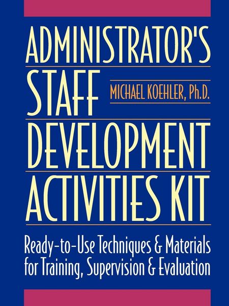 Produktbild: Administrator's Staff Development Activities Kit
