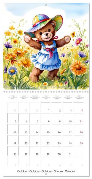 Produktbild: Mr. and Mrs. Fluff (Wall Calendar 2026 12 &times; 12 Inch) CALVENDO 12 Month Wall Calendar