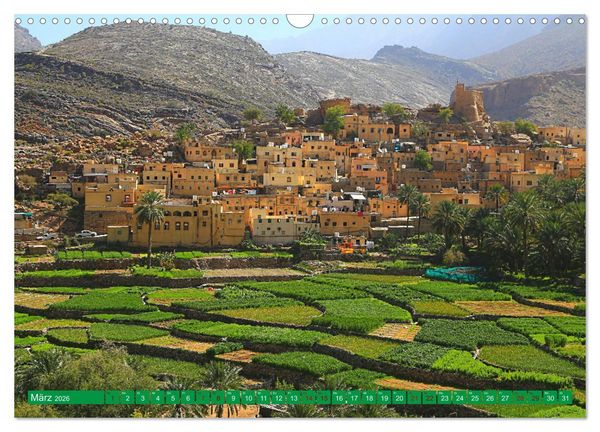 Produktbild: Unterwegs im Weihrauchland Oman (Wandkalender 2026 DIN A3 quer), CALVENDO Monatskalender
