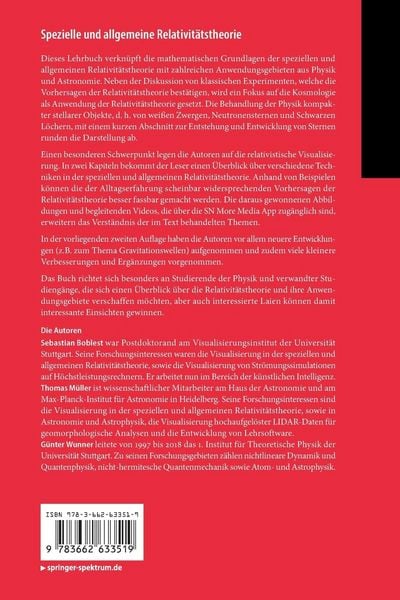 Produktbild: Spezielle und allgemeine Relativit&auml;tstheorie
