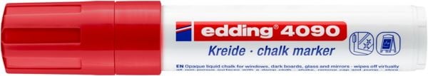Produktbild: EDDING&reg; Kreide Marker 4090, rot