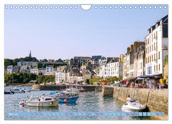 Produktbild: Bretagne. Frankreichs wilder Westen von rau bis romantisch (Wandkalender 2026 DIN A4 quer), CALVENDO Monatskalender