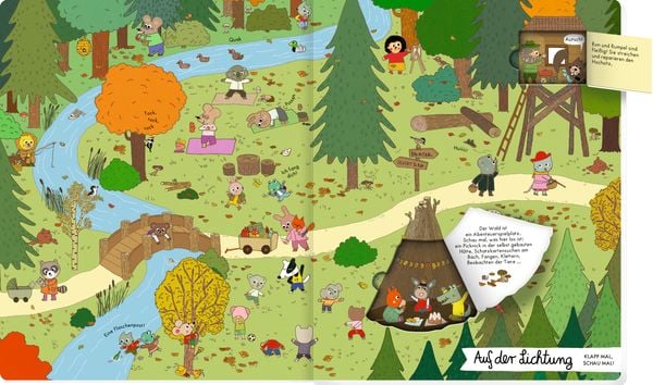 Produktbild: Mo, die kleine Wimmelmaus-Unser KiGa-Waldausflug (Buchbonus)