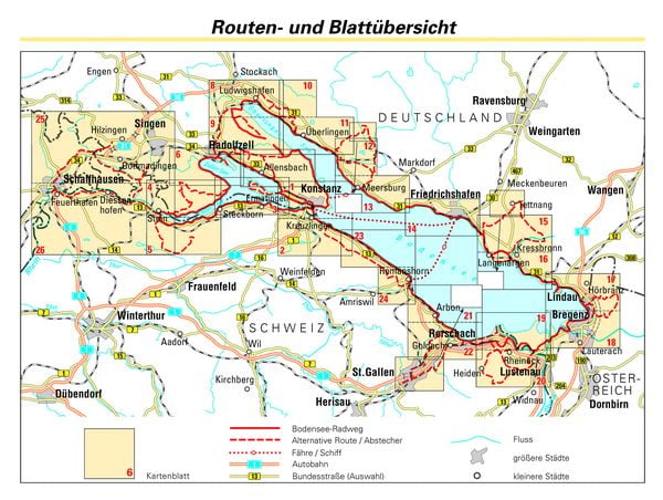 Produktbild: Reisef&uuml;hrer Bodensee
