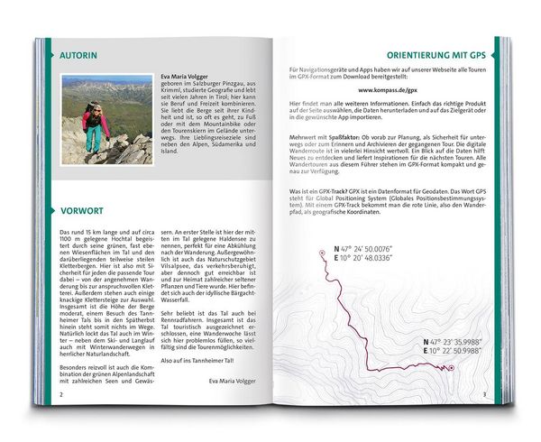 Produktbild: KOMPASS Wanderf&uuml;hrer Tannheimer Tal von Nesselw&auml;ngle bis Jungholz, 50 Touren mit Extra-Tourenkarte
