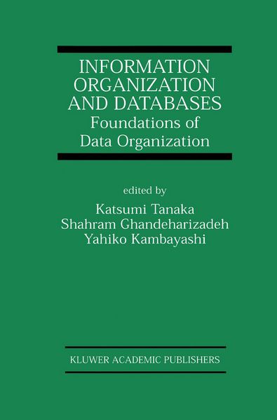 Produktbild: Information Organization and Databases