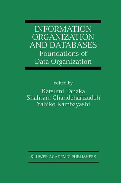 Produktbild: Information Organization and Databases