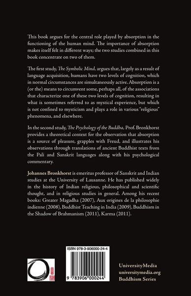 Produktbild: Absorption. Human Nature and Buddhist Liberation