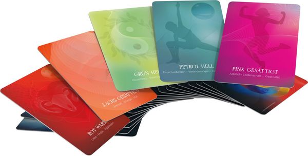 Produktbild: Magic Colours Cards - 32 Inspirationskarten mit Booklet