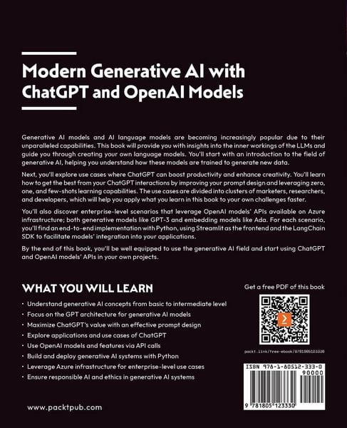 Produktbild: Modern Generative AI with ChatGPT and OpenAI Models