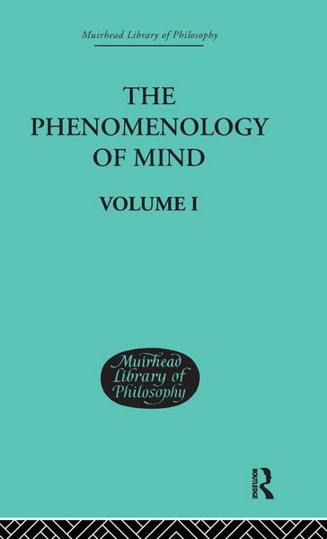 Produktbild: The Phenomenology of Mind