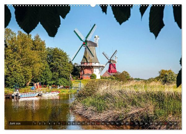 Produktbild: Malerisches Greetsiel (Wandkalender 2026 DIN A2 quer), CALVENDO Monatskalender