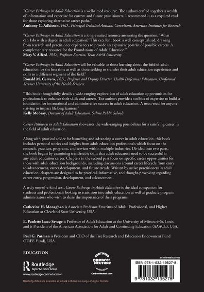 Produktbild: Career Pathways in Adult Education