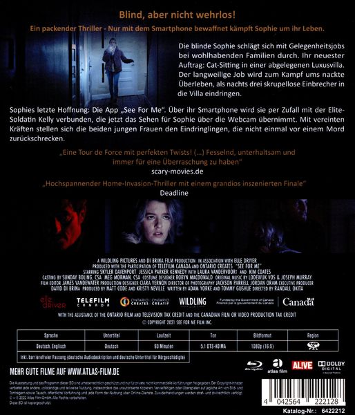 Produktbild: See for me (Blu-ray)