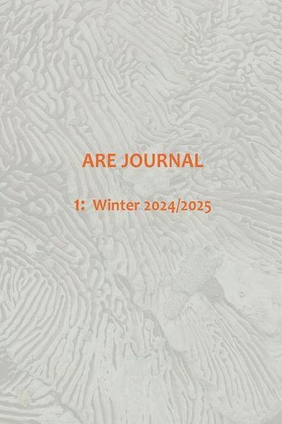 Produktbild: ARE JOURNAL (Art, Research, Ecology) 1