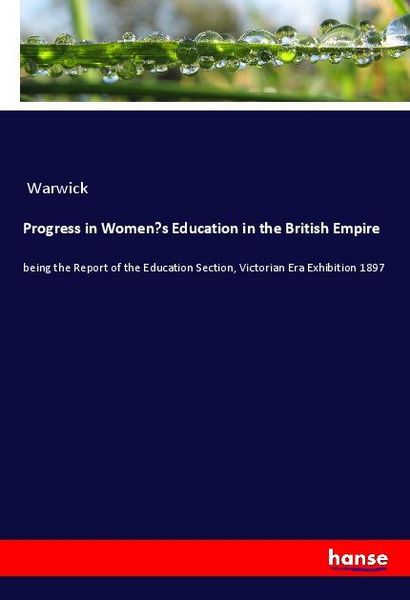 Produktbild: Progress in Women's Education in the British Empire