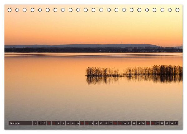 Produktbild: Traumhaftes Steinhuder Meer (Tischkalender 2026 DIN A5 quer), CALVENDO Monatskalender