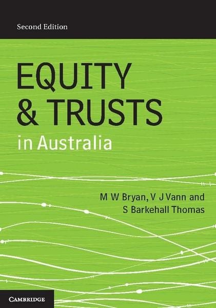 Produktbild: Equity and Trusts in Australia