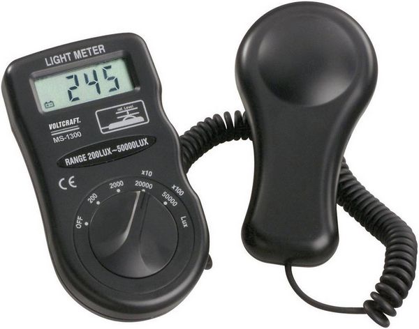 Produktbild: VOLTCRAFT MS-1300 MS-1300 Luxmeter 0.1 - 50000 lx