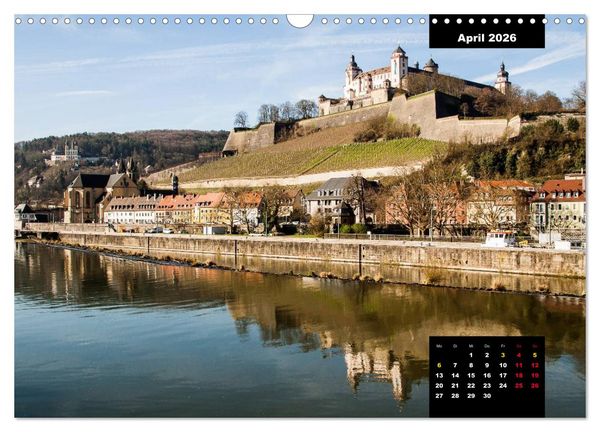 Produktbild: W&uuml;rzburg - Die Perle Unterfrankens (Wandkalender 2026 DIN A3 quer), CALVENDO Monatskalender