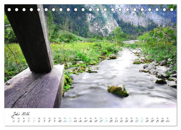 Produktbild: Traumhafter K&ouml;nigssee (Tischkalender 2026 DIN A5 quer), CALVENDO Monatskalender