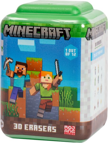 Produktbild: Minecraft 3D Radiergummi - assortiert