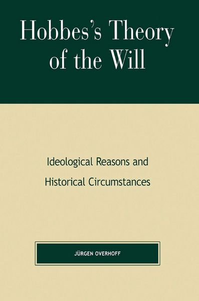 Produktbild: Hobbes's Theory of Will