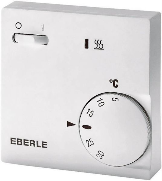 Eberle 111 1104 51 100 RTR-E 6202 Raumthermostat Aufputz Tagesprogramm Heizen mit Ein/Aus-Schalter 1 St.