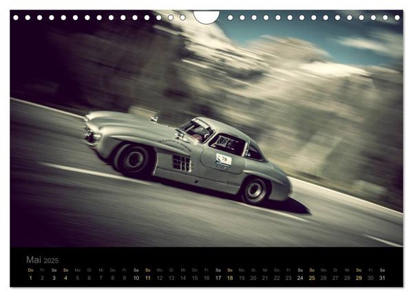 Produktbild: Mercedes Benz 300SL - Racing (Wandkalender 2025 DIN A4 quer), CALVENDO Monatskalender