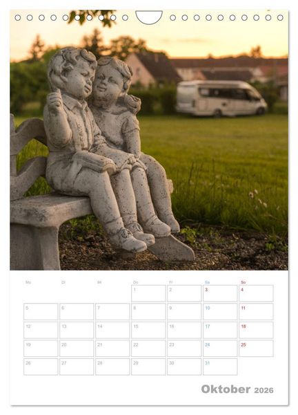 Produktbild: CAMPING-GL&Uuml;CK - Dein Urlaubsplaner (Wandkalender 2026 DIN A4 hoch), CALVENDO Monatskalender