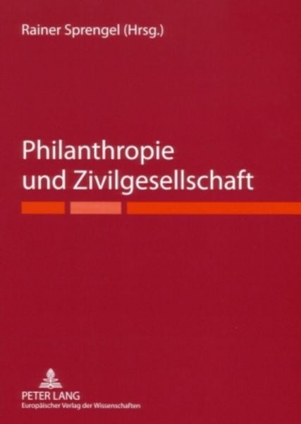 Produktbild: Philanthropie und Zivilgesellschaft